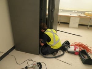 Installed a safe during office renovation Adelaide