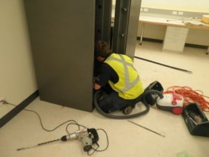 Safe installation during shopping centre construction Adelaide