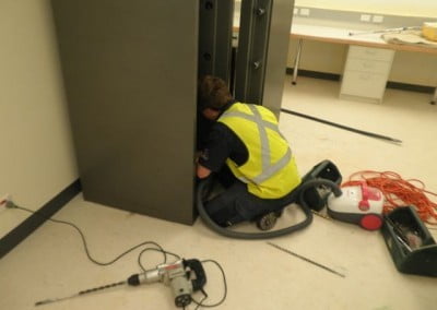 Safe installation during shopping centre construction Adelaide