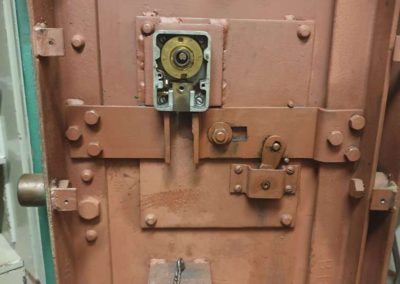 A safe being repaired in Holdfast Bay, South Australia