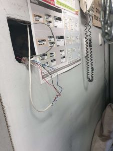 Moving the emergency exit controller in Adelaide