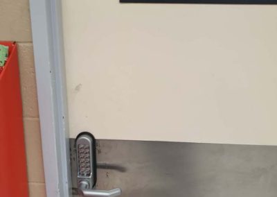 Upgrading from manual to digital lock